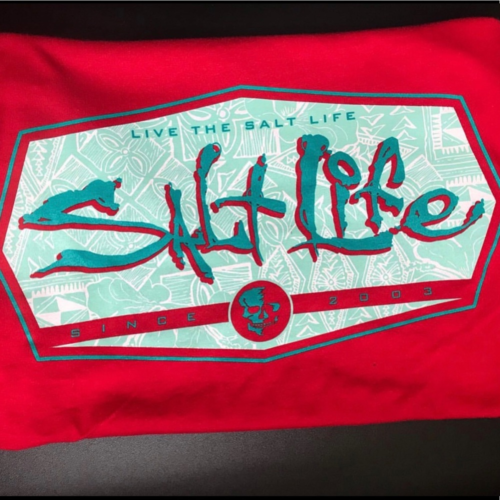 SOLD❌❌❌Red Salt Life T-Shirt 🌊